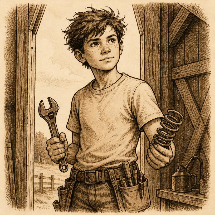 Illustration of Benjamin James ("BJ")